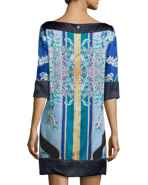 versace tunic dress|Women's Luxury & Designer Dresses .